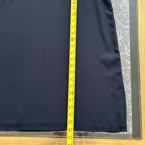 Simons Contemporaine Crepe Sleeveless Tunic Black Size Small - Picture 6 of 7